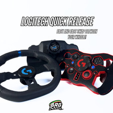Logitech G29-G920-G923-G27 Carbon Fiber Wheel Quick Release and Swap Kit