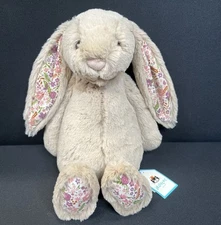 Jellycat Blossom Beige Bunny Petal‘ Plush toy Stuffed animal [Medium] BNWT