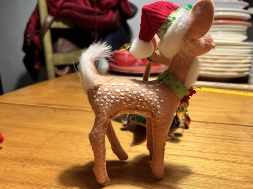 Annalee Weihnachten (3er Set) 2 Mäuse 1 Rentier skurril Sammlerstück Heiterkeit - Bild 15 von 16