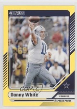 2024 Panini Donruss Yellow Press Proof Danny White #165 1gj7