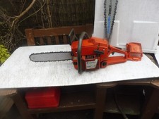 HUSQVARNA 262XP CHAINSAW WITH TWO BARS