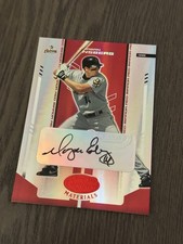 2004 Leaf Certified Materials Red Mirror Autographs /250 142 MORGAN ENSBERG Auto