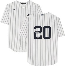 Jorge Posada New York Yankees Signed White Nike Replica Jersey