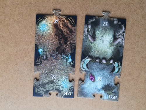 DOUBLE SIDED TILES 13AB+14AB /SWORD & SORCERY/ANCIENT CHRONICLES G71 - Imagen 2 de 2