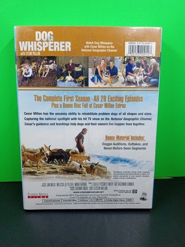 Hundeflüsterer mit Cesar Millan Die komplette erste Staffel 1 Neu Versiegelt Neu in Verpackung Neu im Karton - Bild 4 von 4