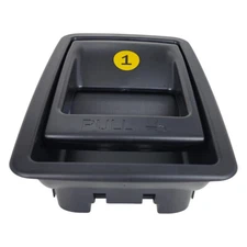 New For Toyota Sienna 11-2018 3rd Row Folding Seat Latch Release Shank Black