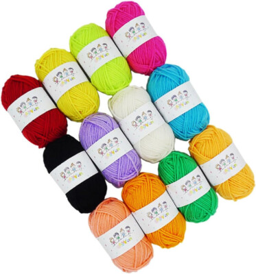 12pcs Hand Knitting Woven Handbag Blanket Thick Yarn Woven Fabric