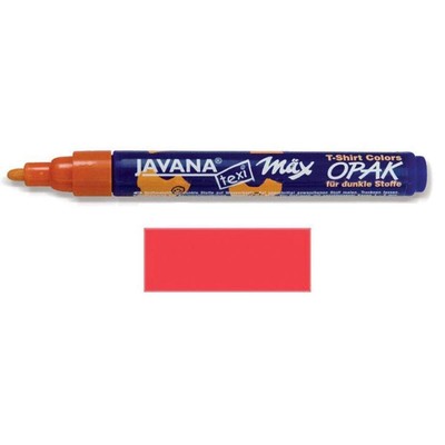 KREUL Javana texi mäx Opak für helle und dunkle Stoffe Rot