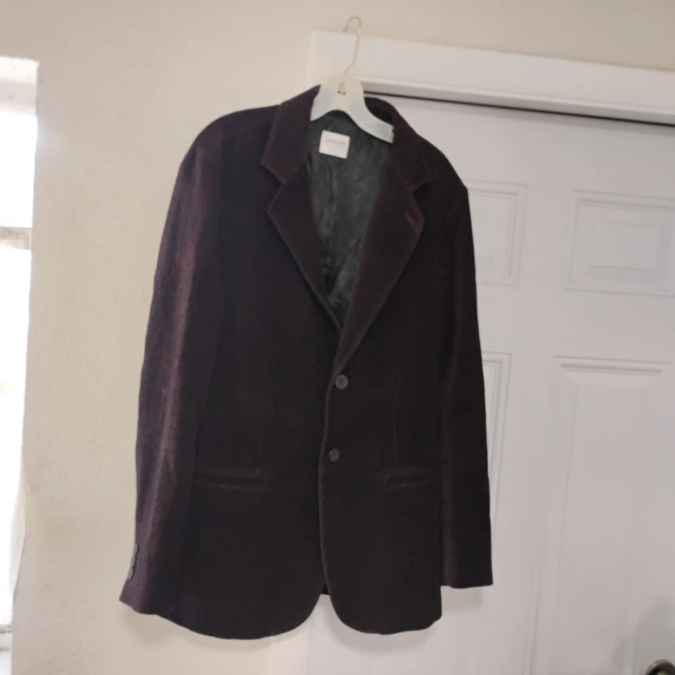 Blazer de cóctel reciente Armani Collezioni para hombre chaqueta de dos botones de algodón talla 40 Foto 2 de 4