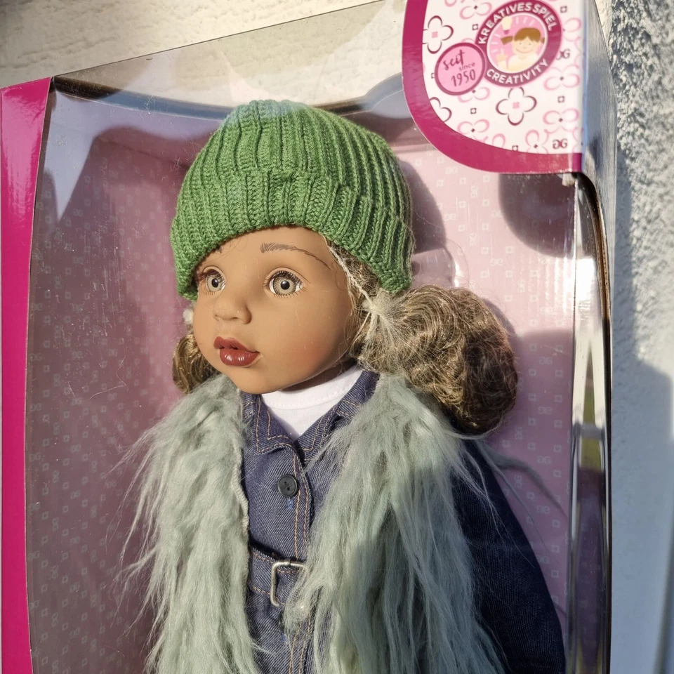 Götz Puppe Lea 50 cm 2023 Happy Kidz Künstlerpuppe Sammlerpuppe OVP neu, Doll - Bild 2 von 4