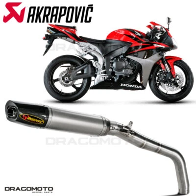 HONDA CBR 600 RR 2007-2008 Pot échappement AKRAPOVIC Titane S-H6SO11-HACT - Photo 1/4