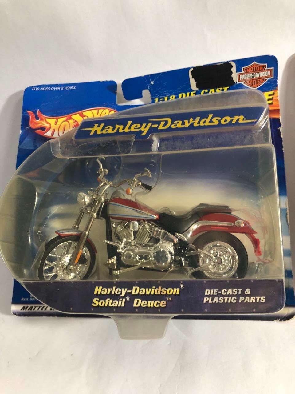 HotWheels 1:18 Die-Cast Motorcycles, Set of 5 Harley Davidsons!