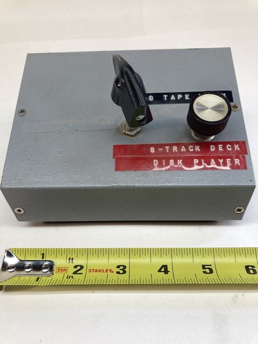 Audio Video pa control box switch RCA vintage Hobby Electronic 4x6x3” - AS IS - Picture 2 of 5