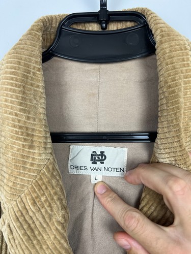 90s Dries Van Noten Archival Corduroy Faded Jacket - Picture 11 of 12