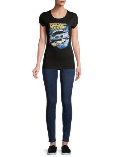 Camisa Top Regreso al Futuro Mujer Junior Talla XXL 19 - Imagen 7 de 11