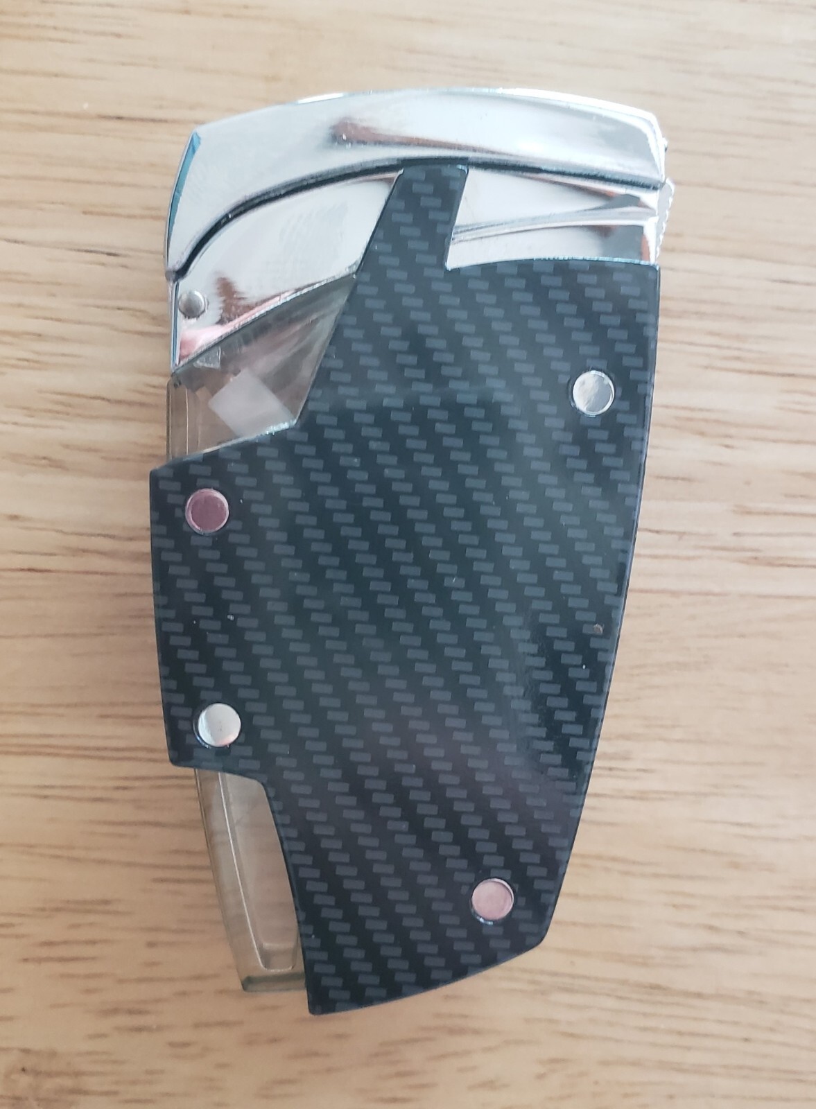 One World Model CF01 Carbon Fiber Moretti Style Cigar Torch 