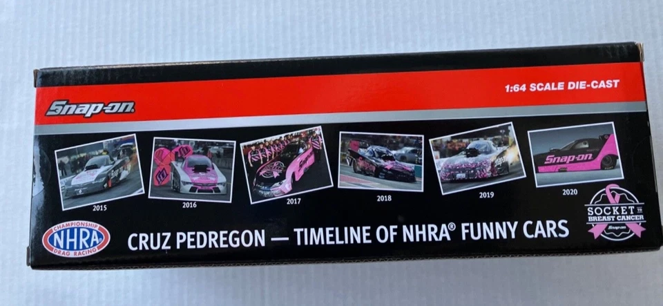 Cruz Pedregon Timeline NHRA Funny Cars Snap on Socket Cáncer de mama Foto 2 de 4
