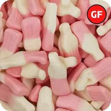 Strawberry Milkshake Bottles Kingsway Retro Party Sweets PicknMix PickandMix com