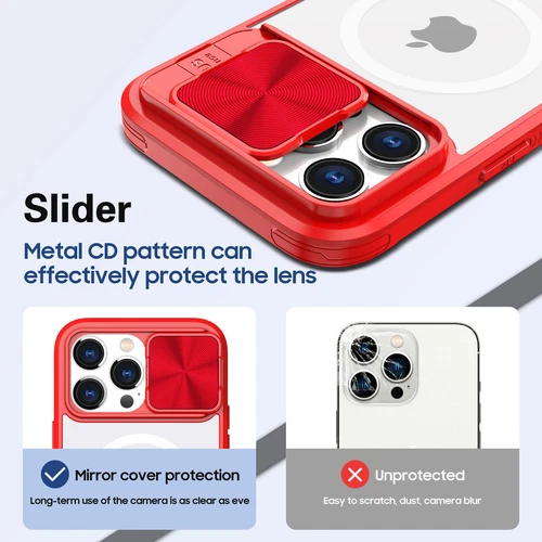 Für iPhone 16 Pro Max 14 15 11 Magnet Slide Kamera Linse Cover - - Bild 33 von 66