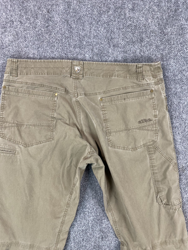 Kuhl Pants Mens 40x31 Brown Revolvr UberKuhl Zero Pivot Snap Vintage Patina Dye - Picture 12 of 12