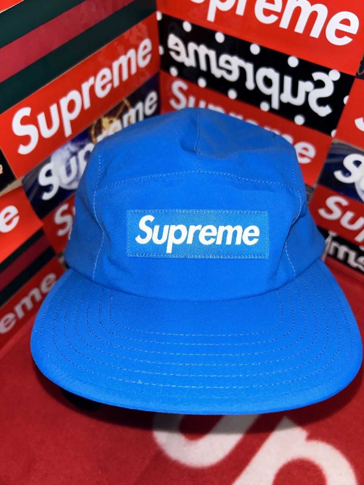Casquette Supreme GORE TEX Royal 2019 NEUVE