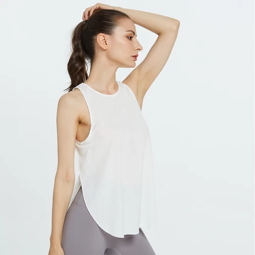 Women's Workout Tank Tops Cool-Dry Sleeveless Loose Fit Yoga Shirt Athletic Tops - Bild 23 von 41