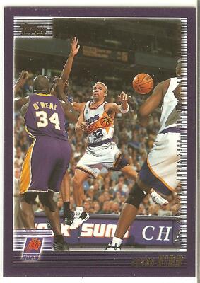 Jason Kidd Topps 00-01 #56 Phoenix Suns Milwaukee Bucks Dallas