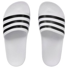 mens white adidas slides