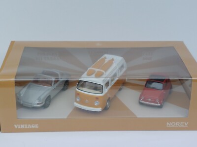 Norev jet car 1/43. Coffret Vintage 3 Voitures . Neuf
