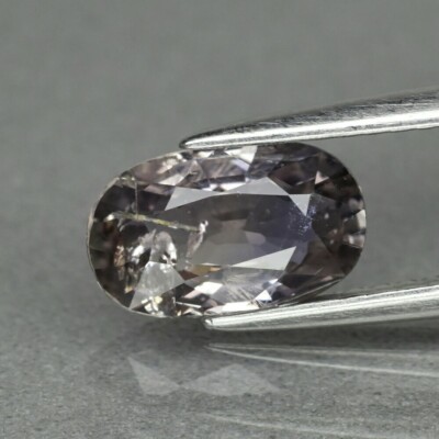 1.73 CT Zafiro Natural Gris Púrpura Sin Calefacción origen Madagascar (Ver Vídeo