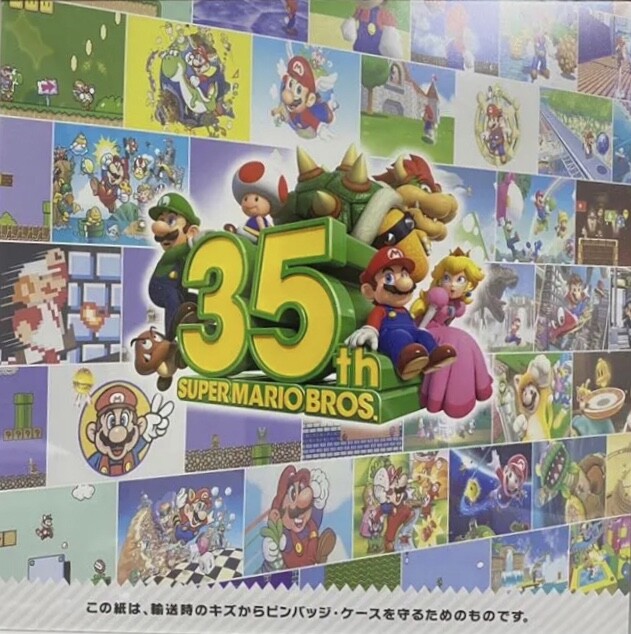 スーパーマリオ 35周年記念 ピンバッジセット 全11種 Mario Pins スーパーマリオ 35周年記念 ピンバッジセット 全11種 Mario Pins