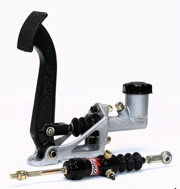 Wilwood Floor Mount Clutch Pedal Kit,With Master Cylinder and Slave