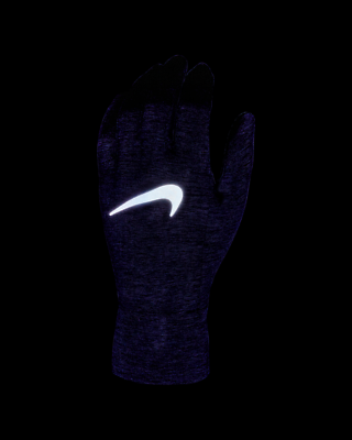 NIKE MENS FLEECE GLOVES WINTER THERMAL RUN WARM GRIP TOUCH SCREEN PHONE  BLACK | eBay.de