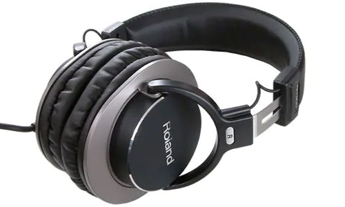 Roland RH-300 Stereo Headphones Monitor Dynamic Type Closed
