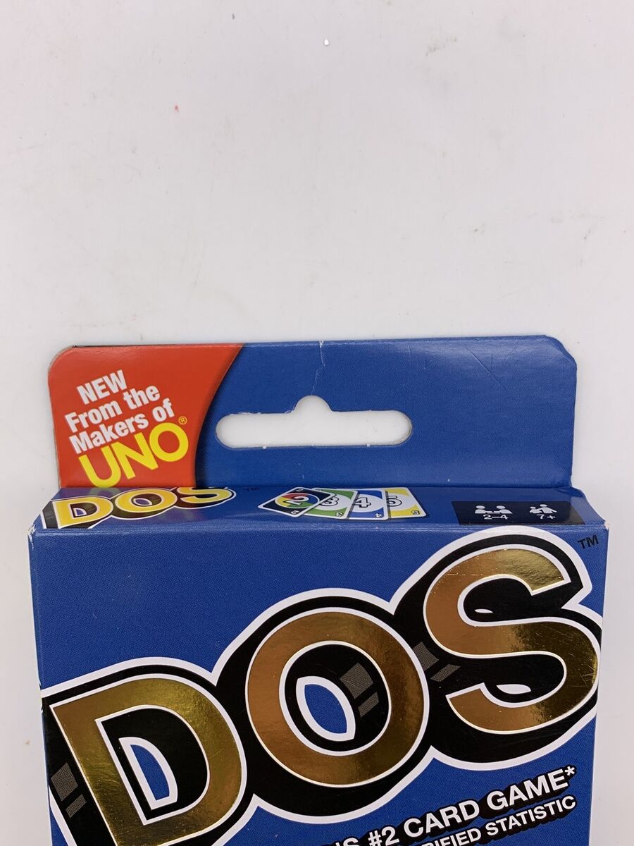 DOS Card Game From the Makers of UNO for 2-4 Players