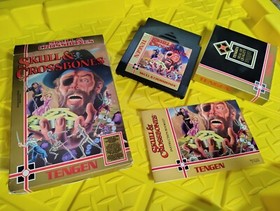 Skull & Crossbones Nintendo NES CIB Box New Open Collectors Condition