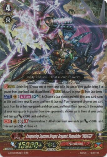 Cardfight Conquering Supreme Dragon, Dragonic Vanquisher "VBUSTER" - G-BT12/S04E - Picture 1 of 1