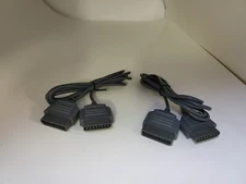 2 NEW Performance Heavy Duty SNES Super Nintendo  Controller Extension Cable #9M