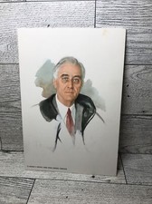 Vintage Franklin D Roosevelt Post Card Warm Springs Ephemera History Souvenir