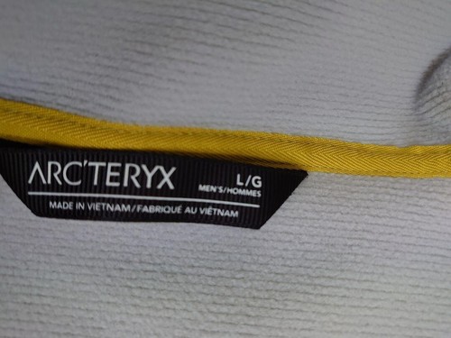 Arc'teryx Gamma MX Hoodie Men's Nylon Yellow Lampyre 2023 Fall/Winter New JP - Picture 3 of 5