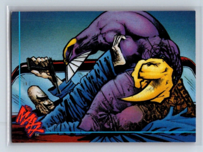 1993 TOPPS: THE MAXX #87 - HERO AND VILLAIN: THE CLASSIC
