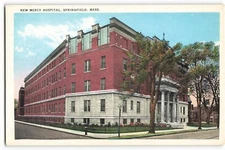 Postcard New Mercy Hospital, Springfield, Mass Unposted VTG VPC02.