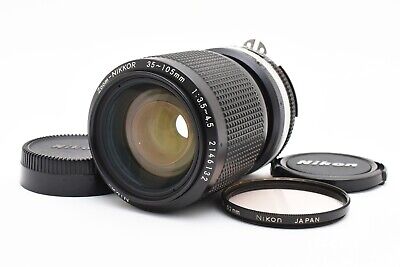 Nikon Zoom Nikkor 35-105mm f3.5-4.5 Lens Black w/Filter 899 Nikon Zoom Nikkor 35-105mm f3.5-4.5 Lens Black w/Filter 899