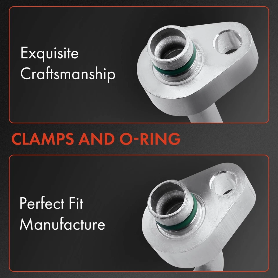 Nueva línea de descarga de aire acondicionado para Dodge Dakota 05-07 Mitsubishi Raider 06-09 3,7 L 4,7 L Foto 3 de 4