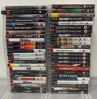 Playstation 3 Spiele PS3 Konvolut wählen Sie Ihre eigenen Spiele * Rabatt auf Multibuy *