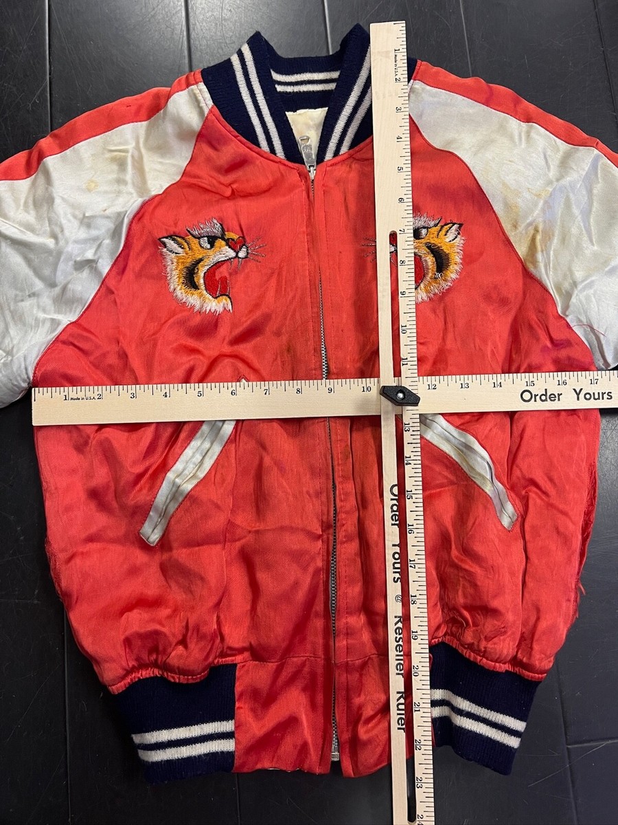 ビ*ー様 50s satin souvenir jacket ヴィンテージ　スカ 50s vintage souvenir jacket ヴィンテージ スカジャン | 旅する