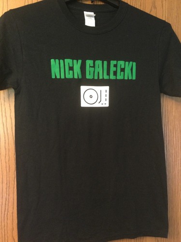 Nick Galecki - Black Shirt - S - Gildan