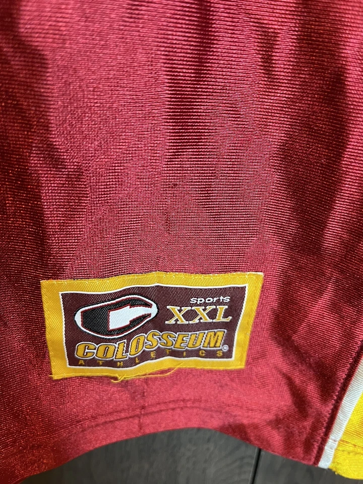 Camiseta deportiva de baloncesto Colosseum Athletics USC Trojans adulto 2XL roja y dorada Foto 3 de 4