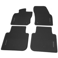 Original Skoda Kodiaq 2 (PS) Allwettermatten 4x Gummimatten schwarz 57H061500