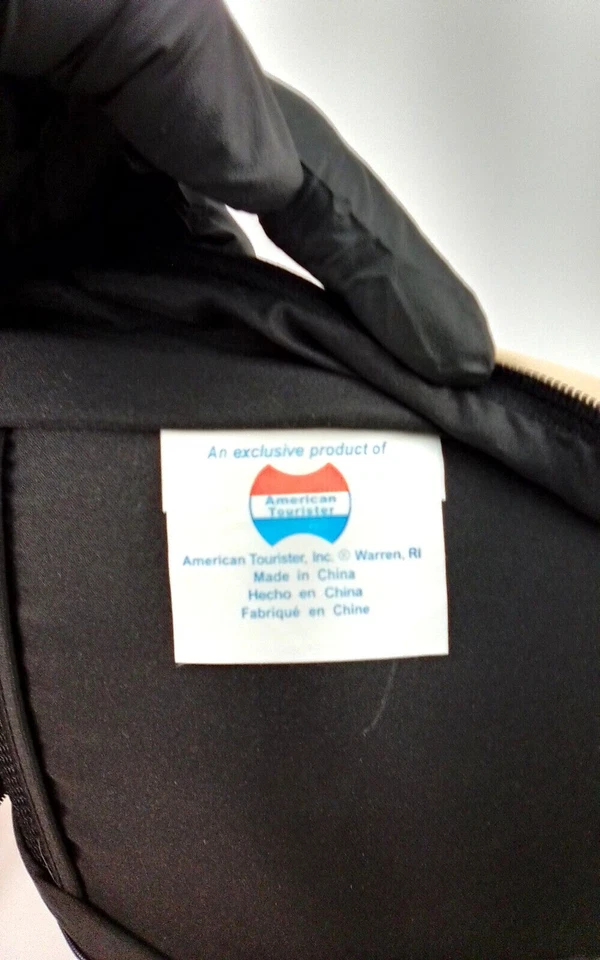 Bandolera/mochila organizadora American Tourister vintage Foto 4 de 4